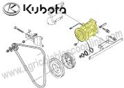 kubota compresor Aire Acondicionado recambios Pz 1 big
