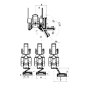 Desbrozadora / trituradora Zomax BCRL 145 Con desplazamiento y elevación lateral