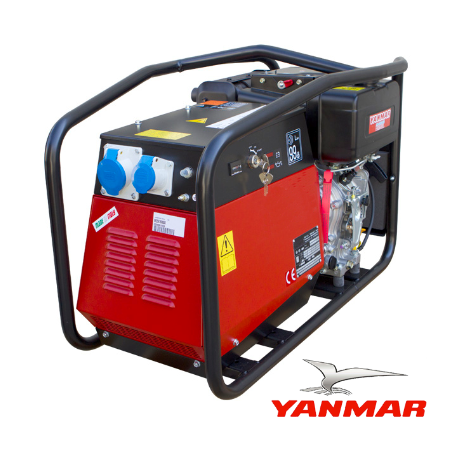 Generador motor Yanmar LT100 diesel modelo GE6000 DS/GS