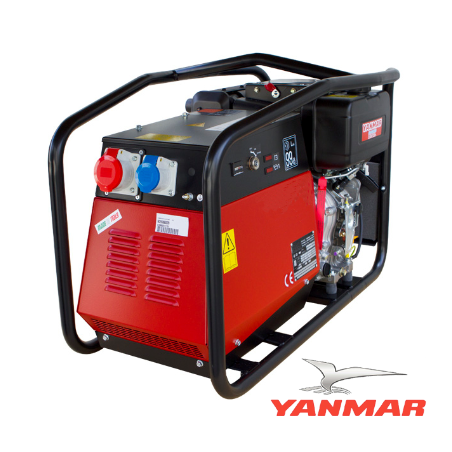 Generador motor Yanmar LT100 diesel modelo GE6500 DS/GS