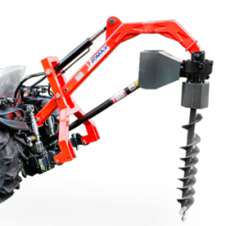  Ahoyadora Tractor broca Hidraulica apero aholladora hoyos implements 2 big