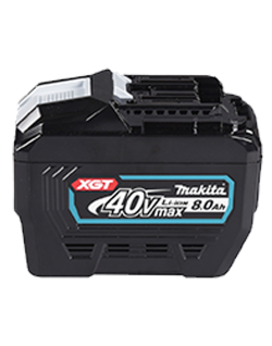 Kit de Baterías XGT 40v Max 8,0 Ah Makita con cargador doble de carga rápida
