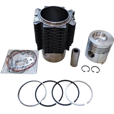 Kit cilindro piston + juntas motor Diter D302,  Agria 9900, 9945