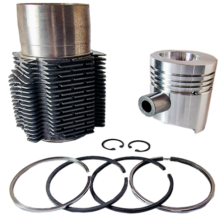 Kit cilindro piston motor Diter D303, Agria, Pasquali