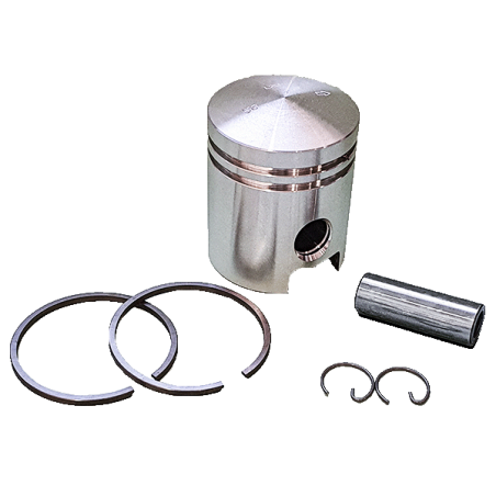 Piston completo Minsel M100 Rectificado 50,5mm 2Segmentos x 2.5mm