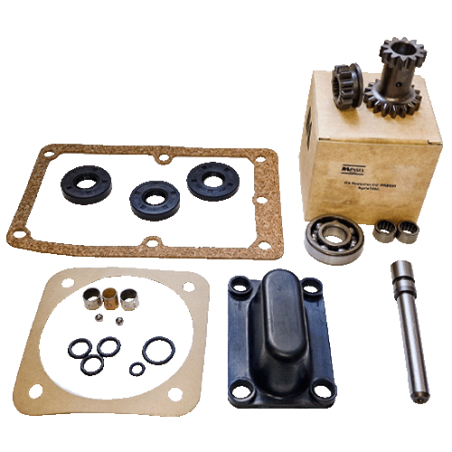 Kit eje y piñon reductor caja de cambios Agria 7000