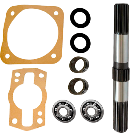 Kit eje salida CI motoazadas Agria 7000
