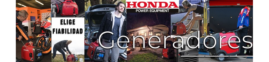 Generadores uso particular y profesional Honda