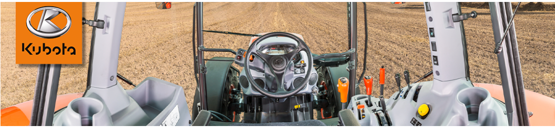 Gama agricola de tractores Kubota - Serie M - e implementos